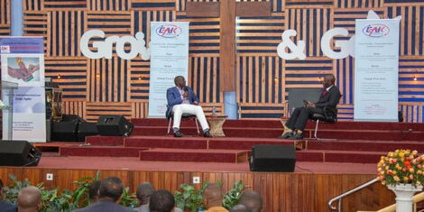 DP William Ruto at the Evangelical Alliance of Kenya National Convention, at Nairobi Baptist Church, on Wednesday, May 11, 2022.