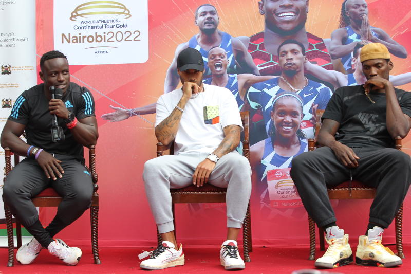 Olympic champ Jacobs withdraws from Kip Keino Classic : The standard Sports