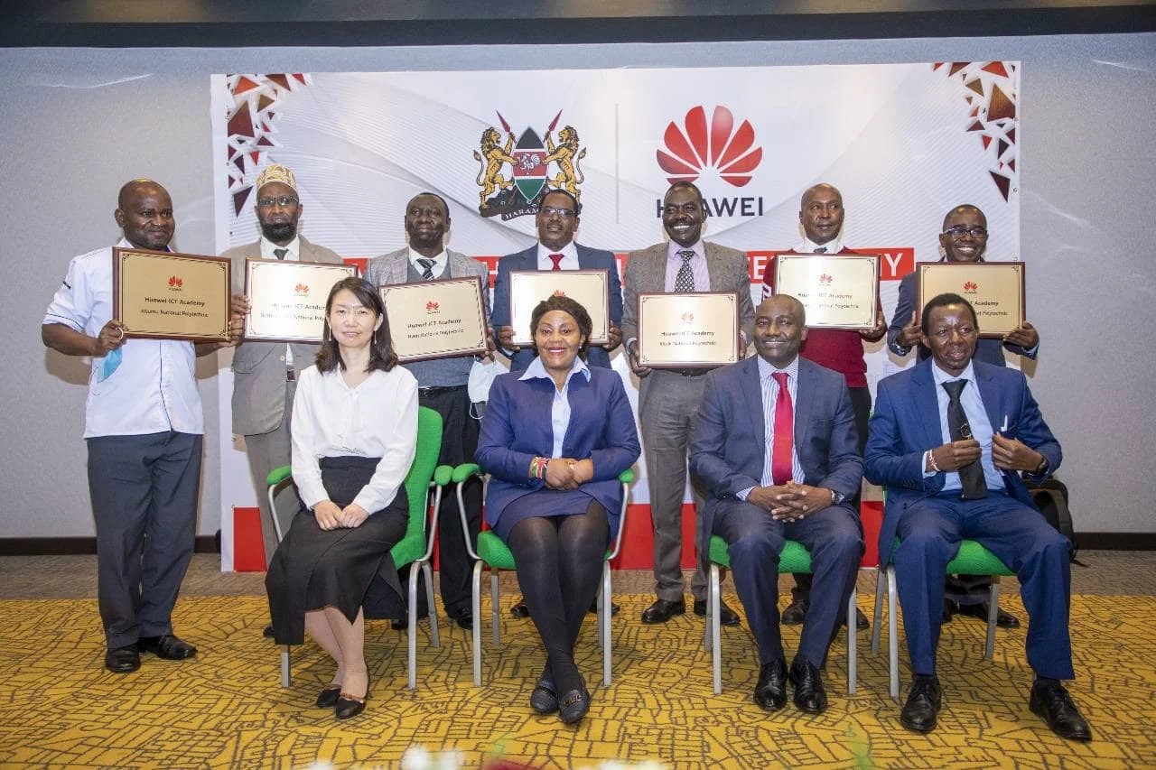 Huawei Kenya will offer training to students in Vocational and Technical Centres