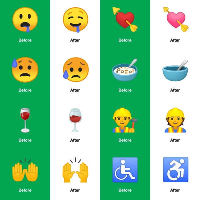 Android 10 brings with it 236 new emoji