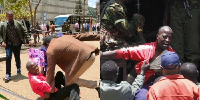 Kenyans Disappointed Me - Activist Arrested Demonstrating at Treasury