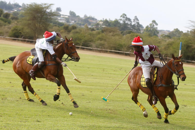 Safaricom and Amiran make good start in Moi Cup Championships at Manyatta Polo Club : The standard Sports