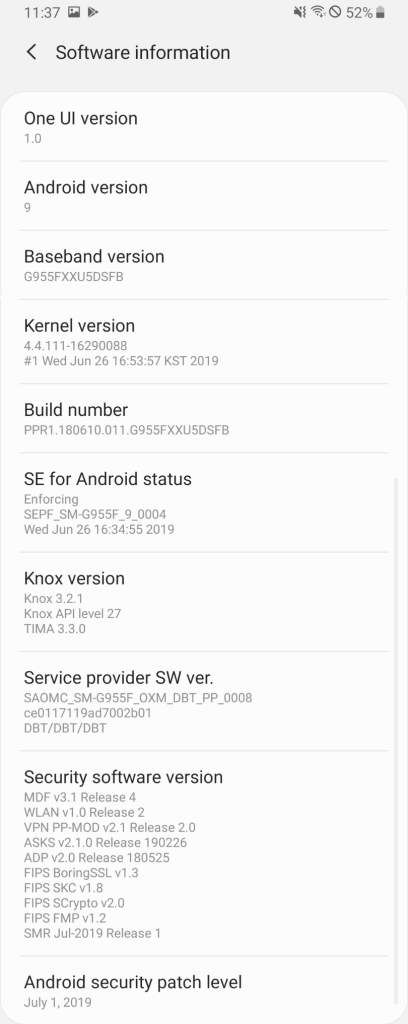 July security update for Samsung Galaxy S8 and S8+ already rolling out in some countries