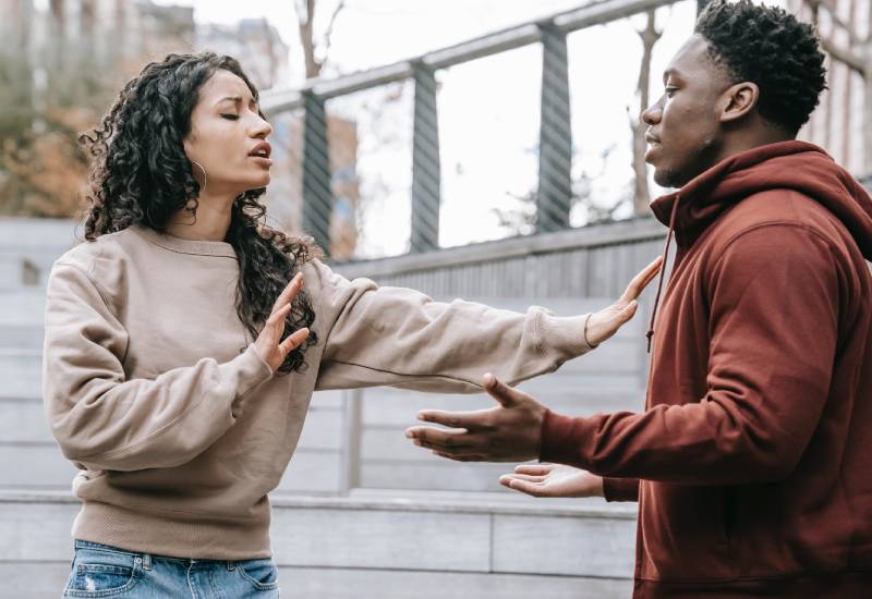 The ex who just won't let go Eve woman