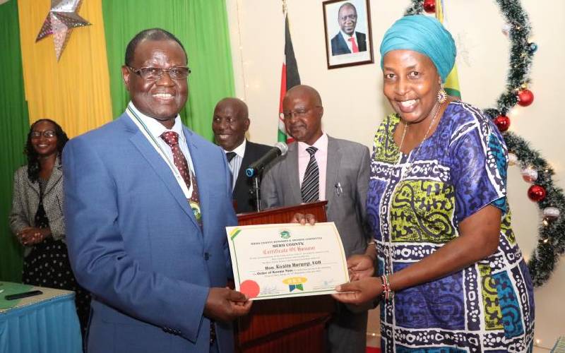 Meru's finest awarded honours - The Standard