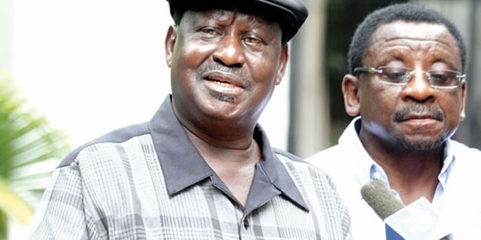 Raila Issues Statement After Rumours of Orengo Ouster
