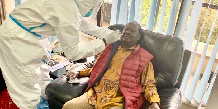 Raila Flown to Dubai for Back Surgery