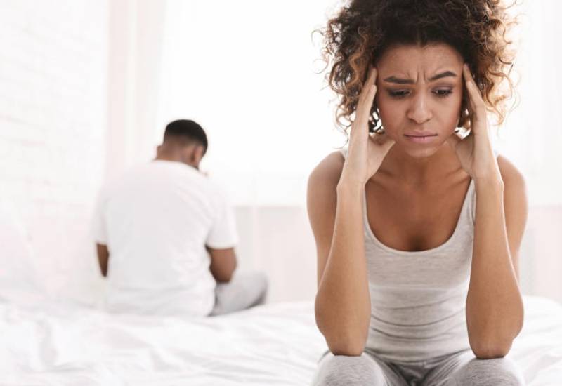 I think my husband wants us to get kinky in bed Eve woman