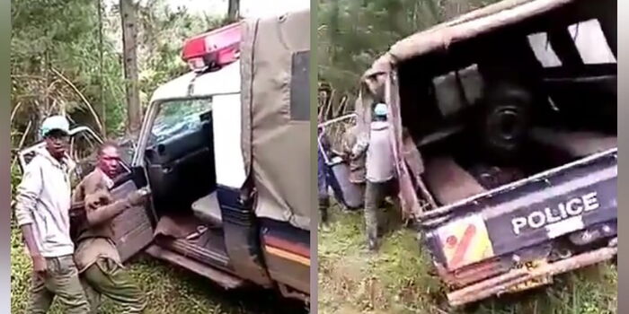 Drunk Officer Cheats Death After Crashing Police Vehicle [VIDEO]