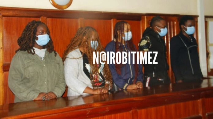 MATHARE GANG LISTED ON DCI’S SOCIAL MEDIA ACCOUNT HAVE BEEN CHARGED WITH ROBBERY WITH VIOLENCE.