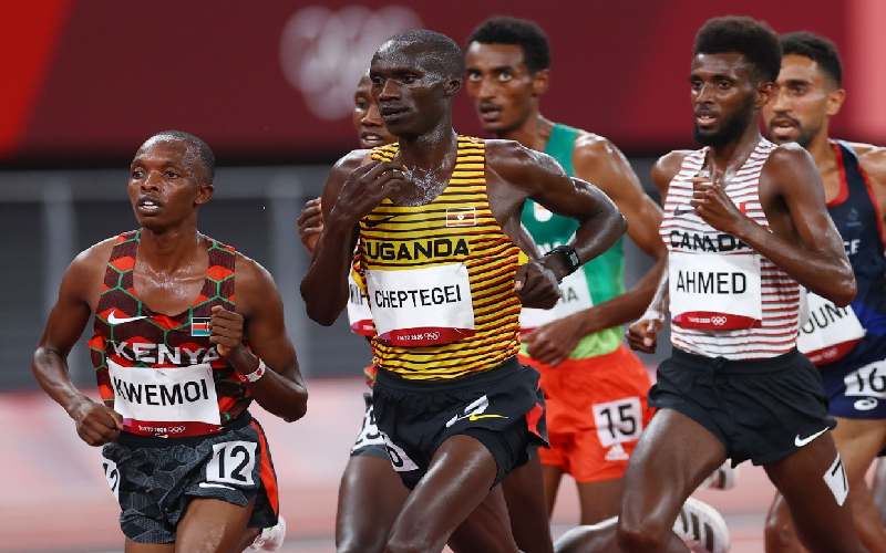 Olympics: Selemon Barega of Ethiopia extends Kenya's 53 years wait after winning 10,000m : The standard Sports