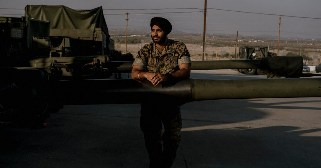 Sikhs Sue Marine Corps Over Restrictions on Beards