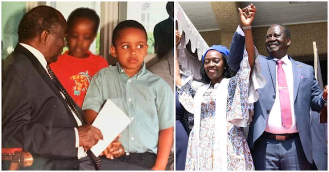 Mwai Kibaki Junior, the grandson of Kenya's late third president Mwai Kibaki Junior, the grandson of Kenya's late third president photo