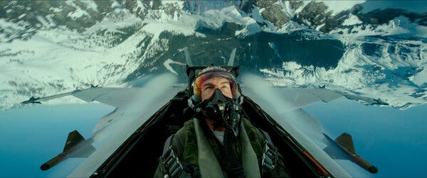 Tom Cruise in “Top Gun: Maverick.” Theater owners were counting on the movie to help salvage their year.