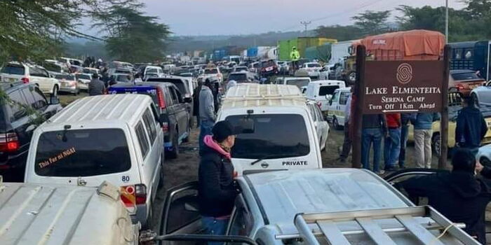 KeNHA Offers Stranded Naivasha-Nakuru Motorists These Alternative Routes