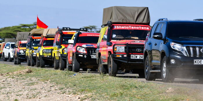 Uproar as Aspirant's Multi-Million Motorcade Tours Hunger-Stricken Village [PHOTOS]