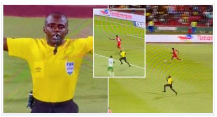 AFCON: Kenyan referee Waweru leaves fans awe after his brilliant running technique : The standard Sports