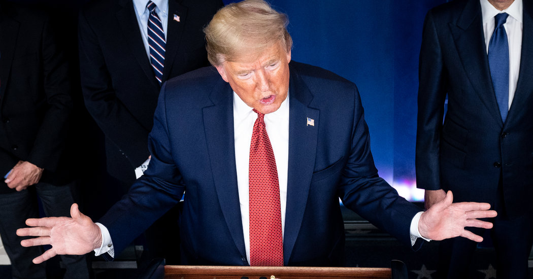 Trump Says He Will Label Regions by Risk of Coronavirus Threat