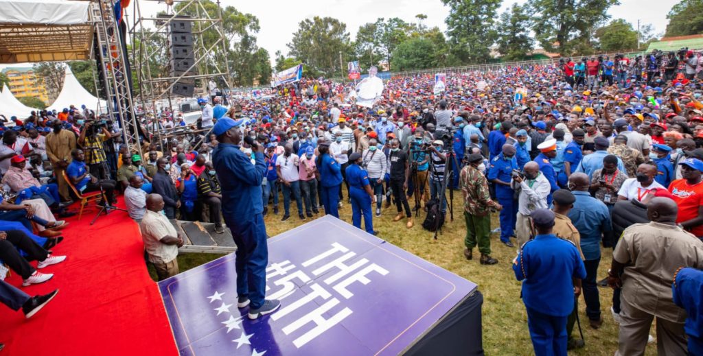 Raila's Azimio rally in Thika » Capital News