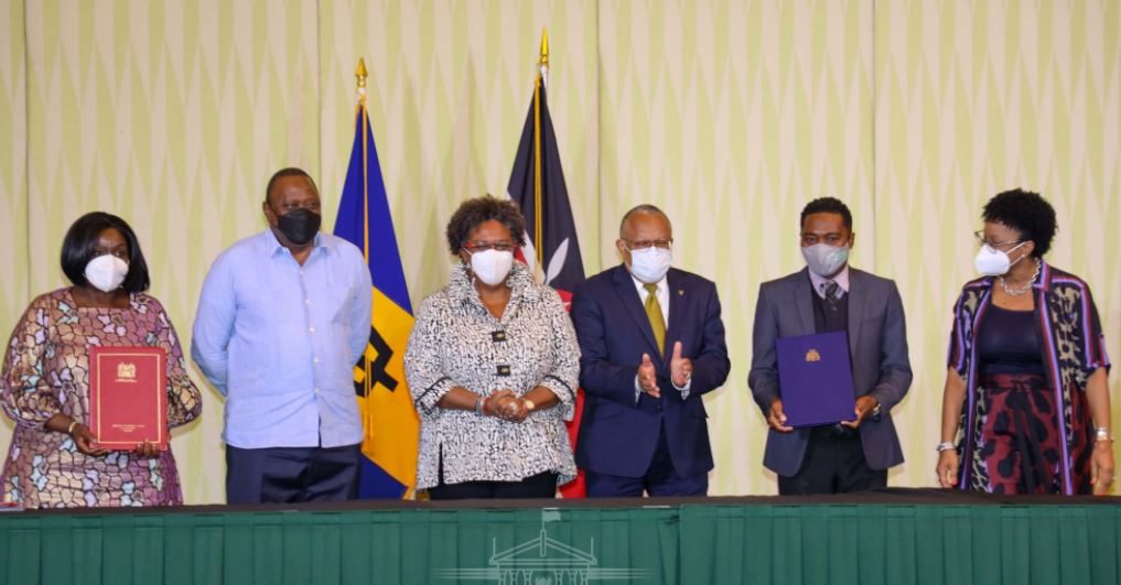 Kenya And Barbados Sign Bilateral Agreements On Aviation, Environment And Trade