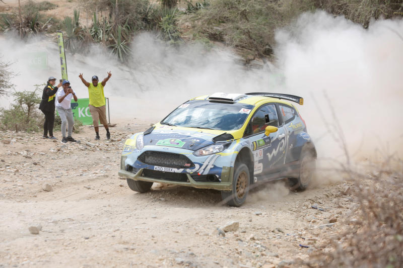 ARC Rally: Kenya's Karan Patel takes lead in Naivasha : The standard Sports