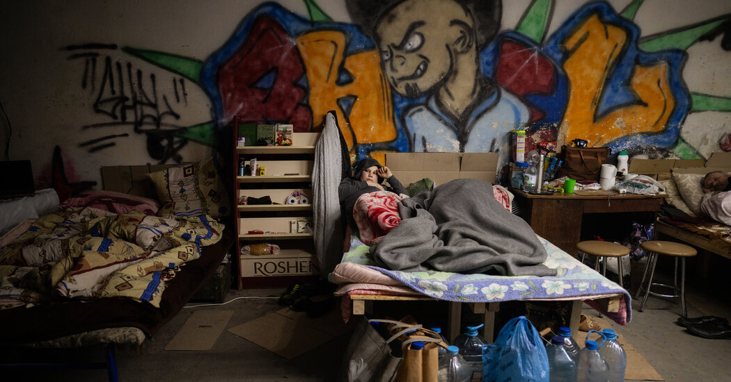 Residents in Avdiivka, Ukraine Go Underground as Russia’s Assault on East Ramps Up