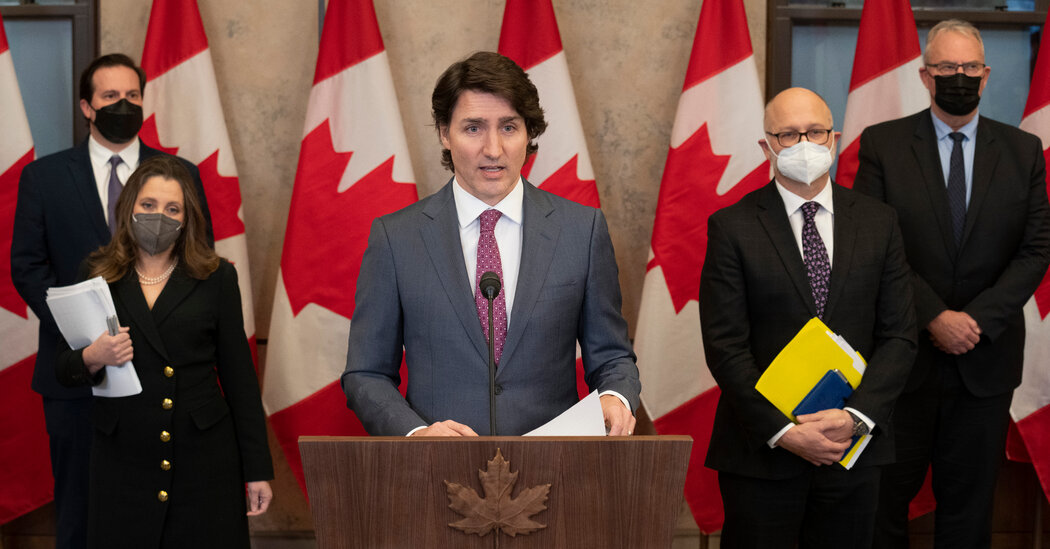 Live Updates: Canada Trucker Protests and Trudeau News