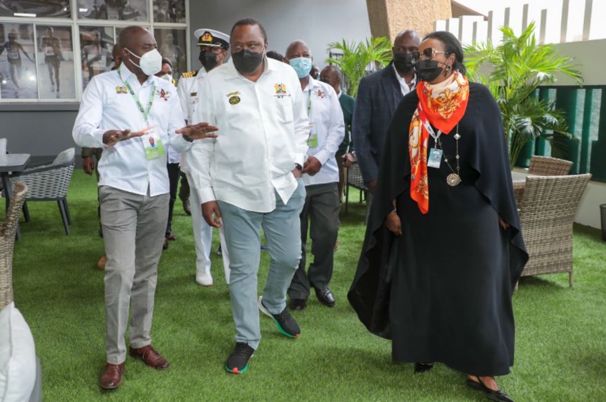 President Uhuru Kenyatta satisfied with World Under-20 Athletics Championships progress : The standard Sports