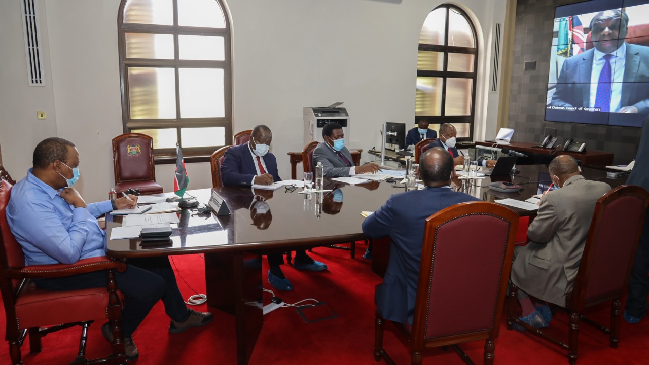 County COVID-19 response readiness to determine re-opening of economy, President Kenyatta tells Governors
