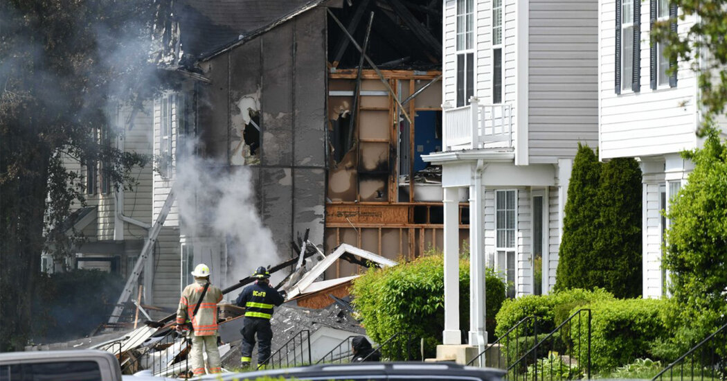 4 Dead in Shooting and Fire Near Baltimore, Police Say
