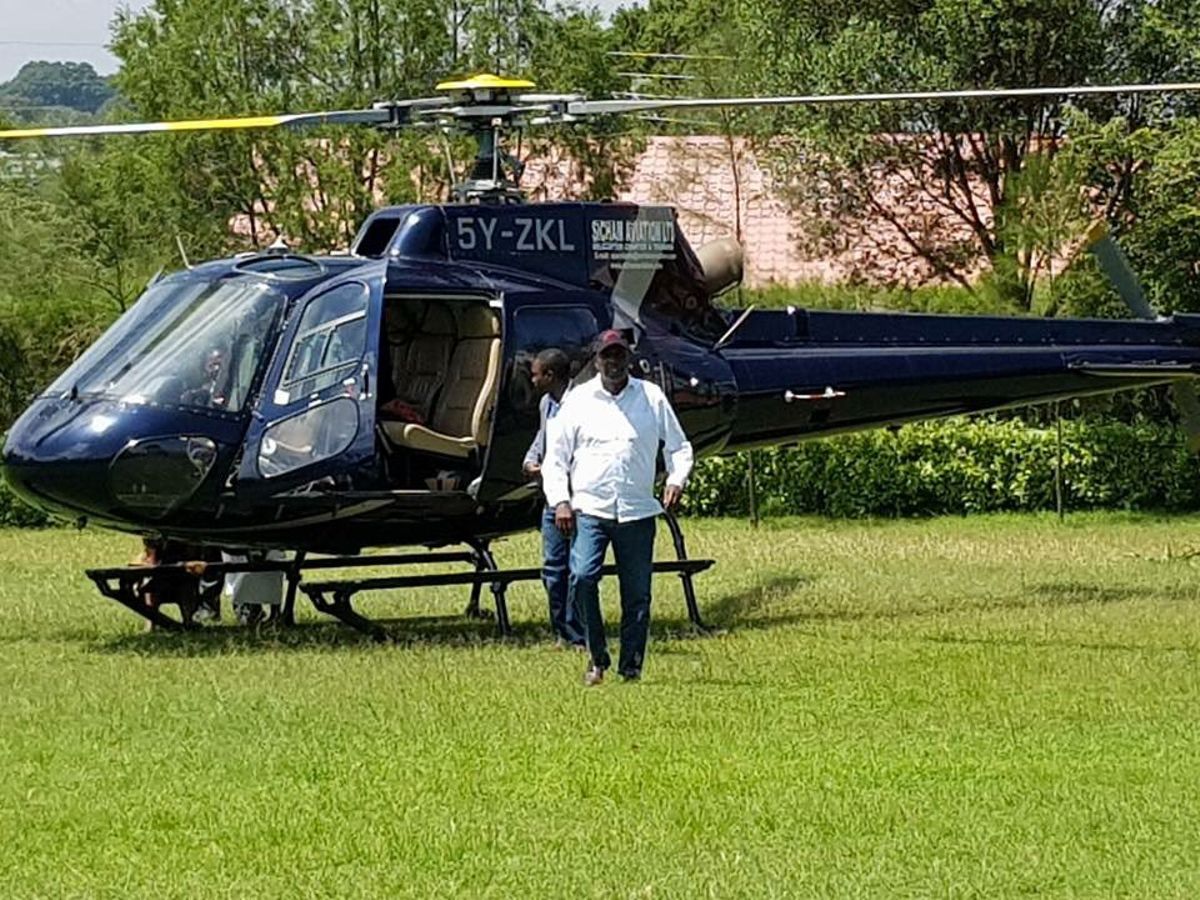 Top Kenyans who own choppers