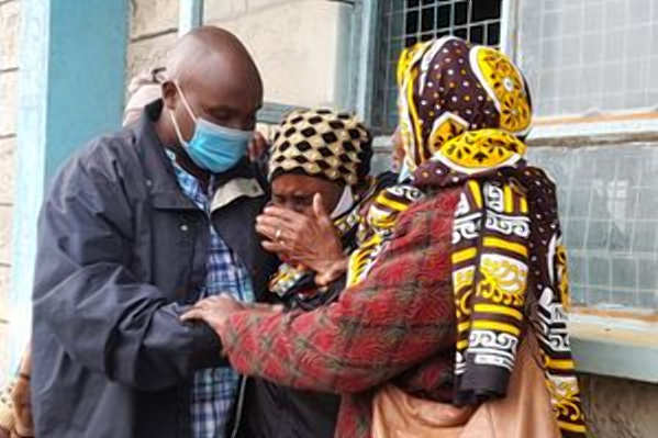 Tears as family forgives the man who killed their son