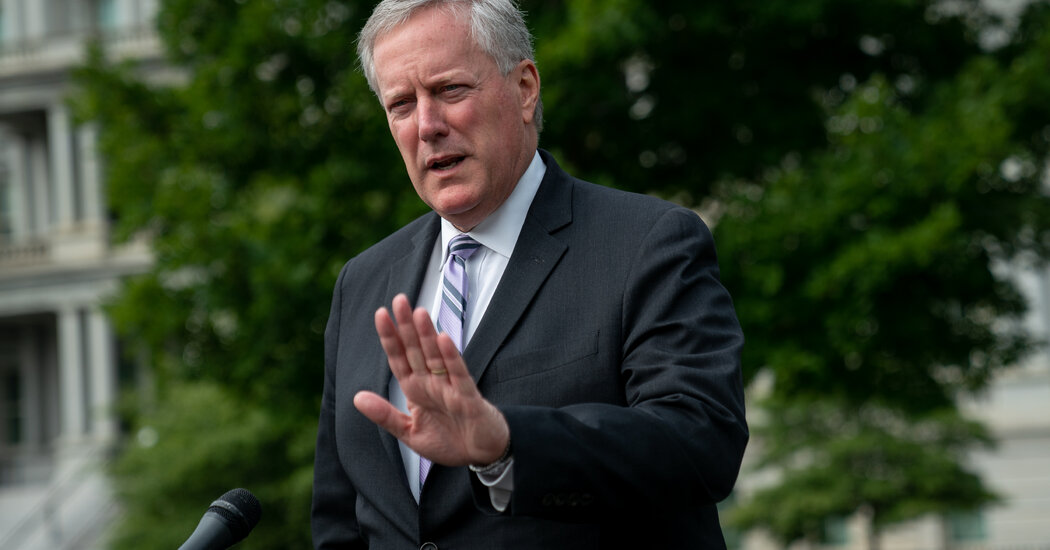 Mark Meadows’s 2020 Vote Is Under Investigation in North Carolina
