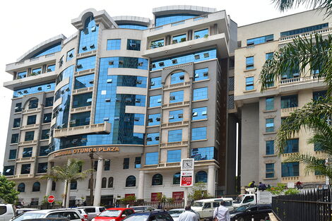 File photo of Cardinal Otunga Plaza located in Nairobi CBD