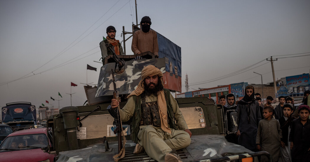 Kabul’s Sudden Fall to Taliban Ends U.S. Era in Afghanistan