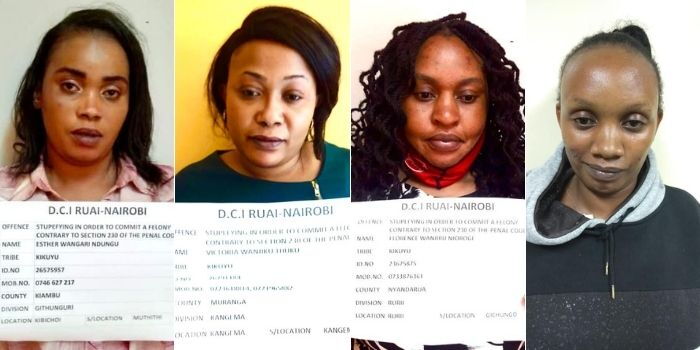 Mirema Shooting: DCI Releases Faces Behind Drinks Spiking Syndicate [PHOTOS]