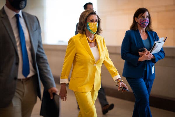 Speaker Nancy Pelosi and her top deputies were still working on Tuesday morning to scrounge together the support needed to adopt the budget measure.