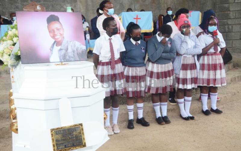 Chogoria girl wanted to be a doctor, father says