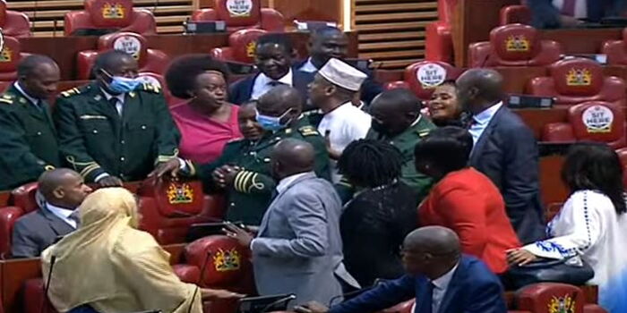 Babu Owino Forces Speaker Muturi to End Parliamentary Session Prematurely