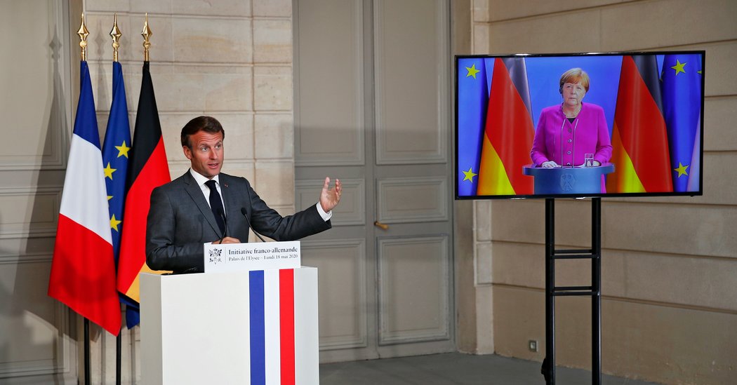 Merkel and Macron Propose E.U. Coronavirus Aid Fund