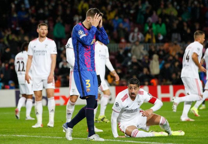 Benfica defence hold Barcelona to scoreless draw at Camp Nou : The standard Sports