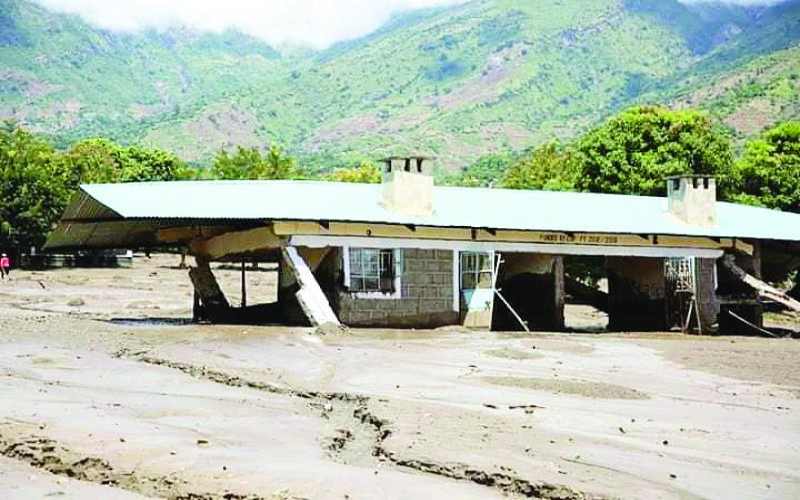 Locals donate land after school was destroyed by mudslide