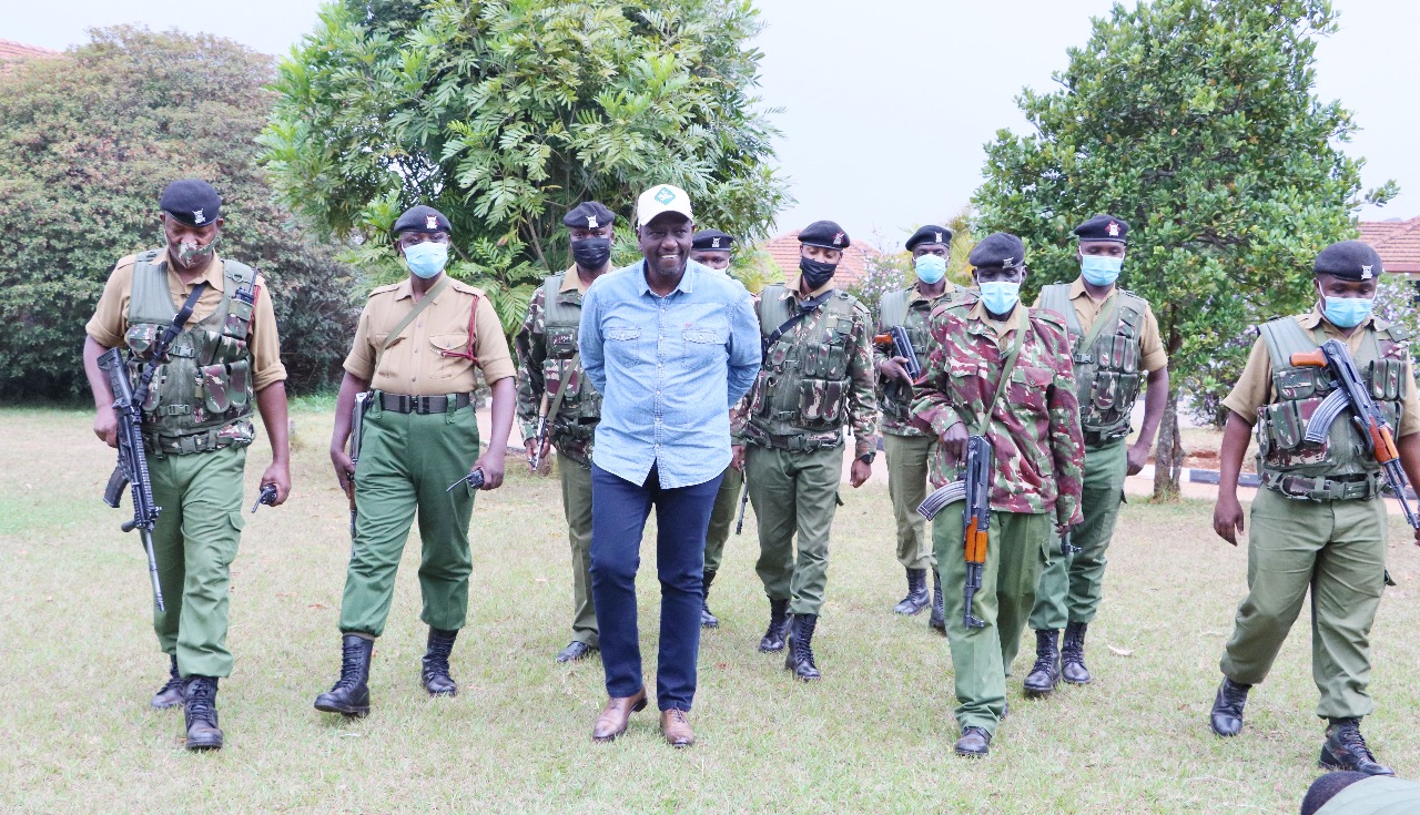 DP Ruto has 257 police officers for security » Capital News