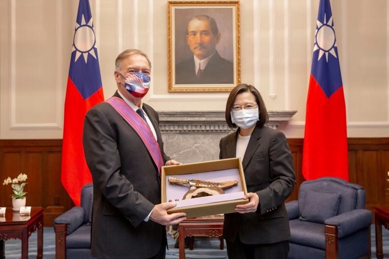 On Taiwan visit Pompeo says island must not suffer Ukraine's fate » Capital News