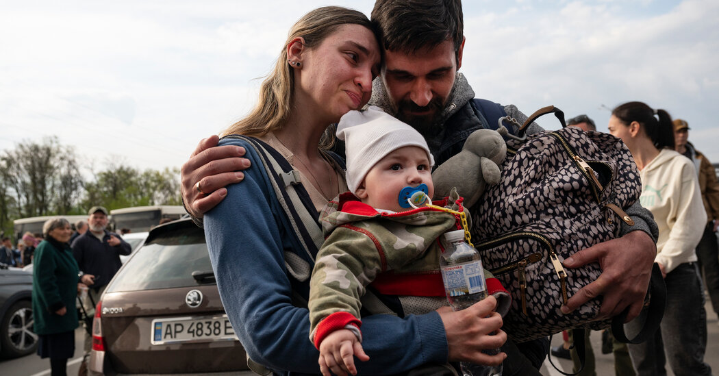 Evacuees From Mariupol’s Steel Plant Tell of Horrors and Survival