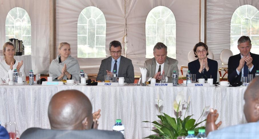 What DP Ruto Told EU Ambassadors About COVID Billionaires