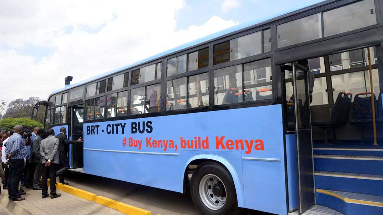 No diesel buses will be used in Nairobi's multi-billion BRT system