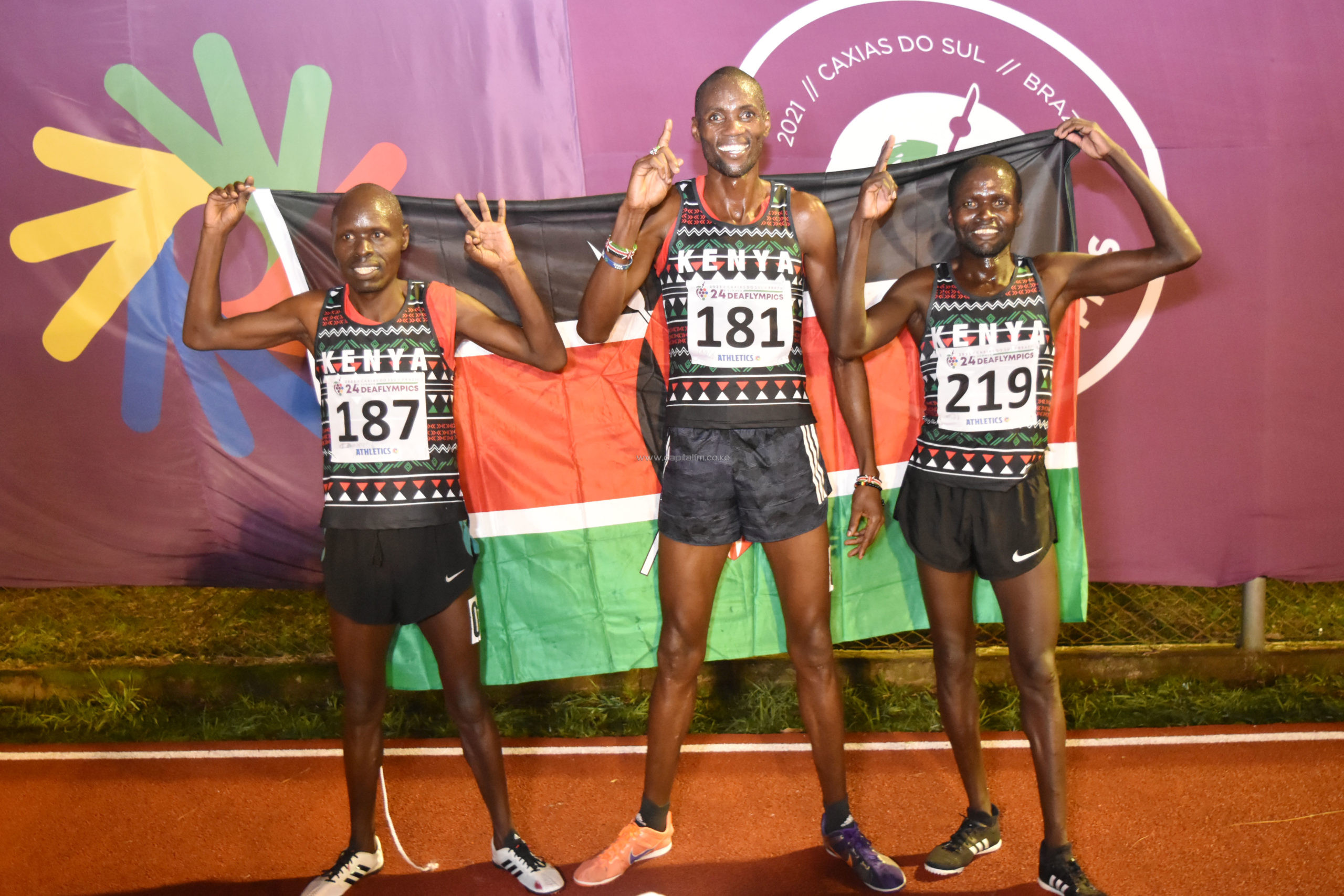 Super Sunday for Kenya in Deaflympics as Kibai leads podium sweep
