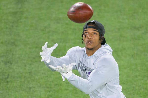 Louisiana State wide receiver Ja'Marr Chase opted out of the 2020 college football season and is expected to be selected early in the N.F.L. draft’s first round.