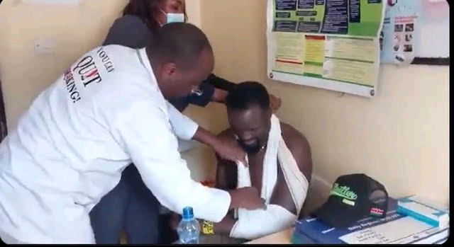 McDonald Mariga in Hospital after assaults McDonald Mariga in Hospital after assaults